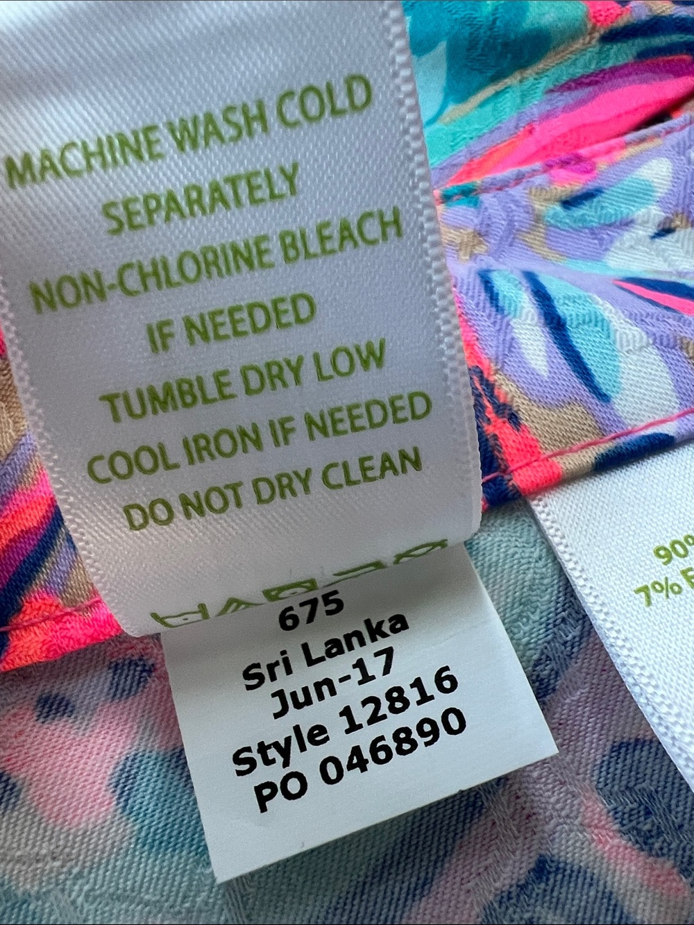 Lilly Pulitzer | Pink, Blue & Teal Paisley Straight-Leg Pants #12816 Size 0 - Picture 8 of 16